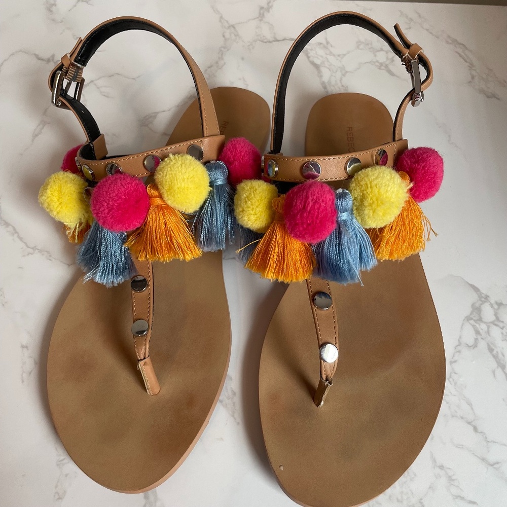 Rebecca Minkoff Tassel Sandals - Sz 8.5